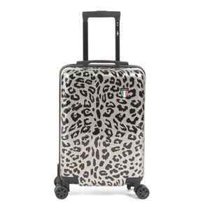 TUCCI Print 20in Leopard Hardside Carry-on Spinner